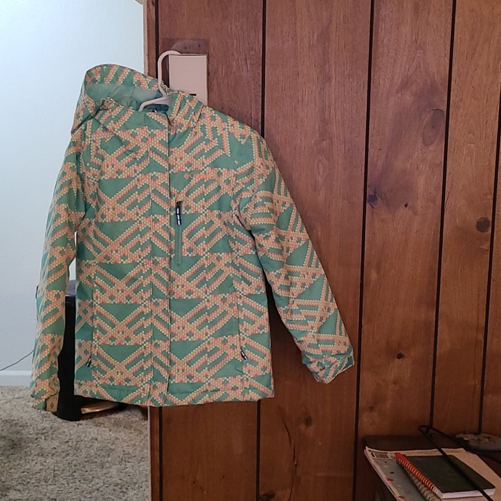 Girls small columbia snow jacket